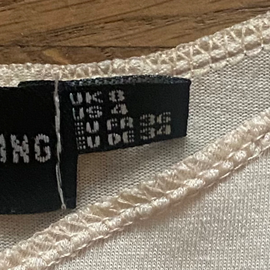 Beige tigth klänning strl 36 - 2