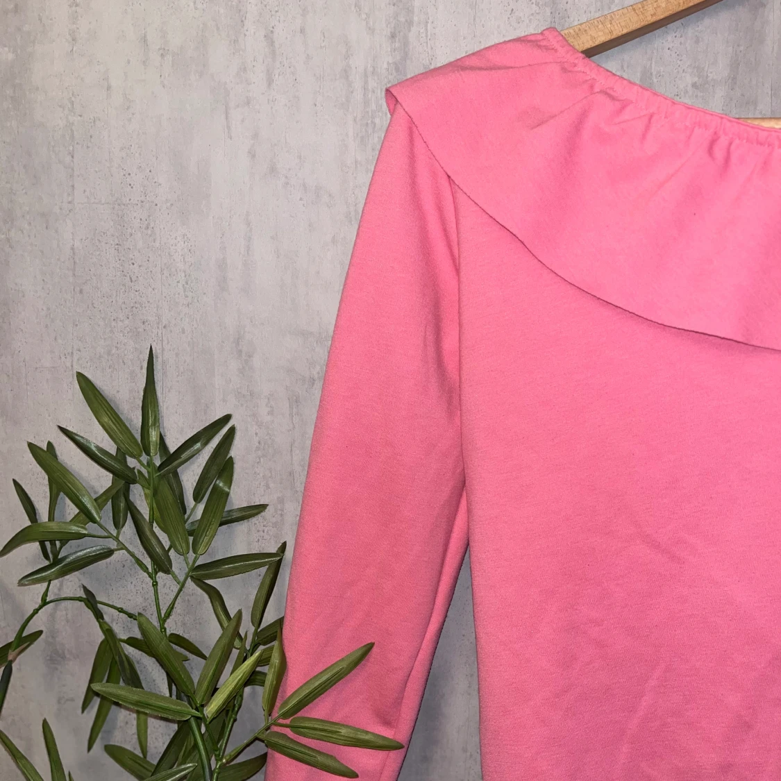 Rosa half and half tröja  - 90