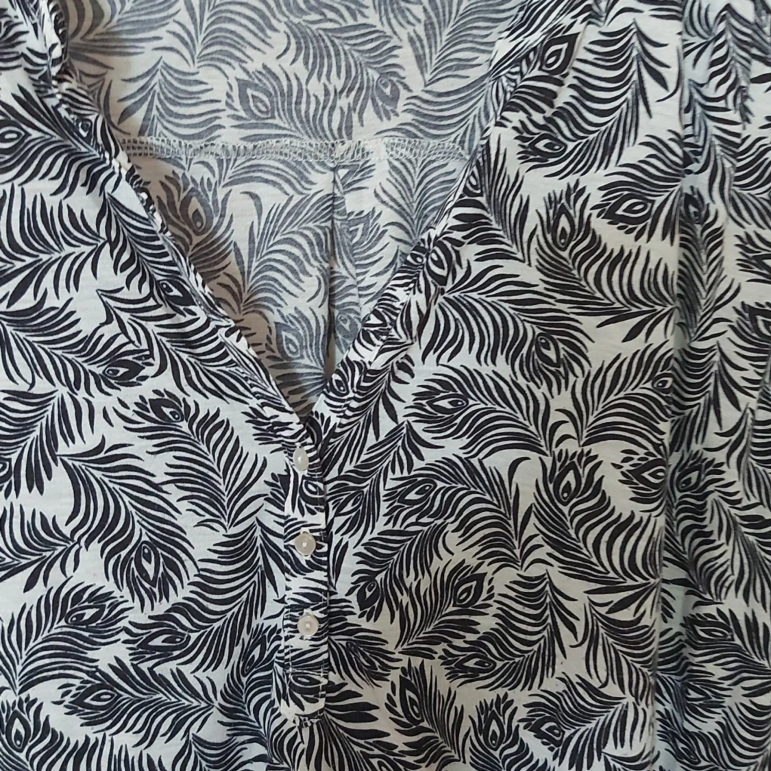 Mönstrad tunn tröja - 90