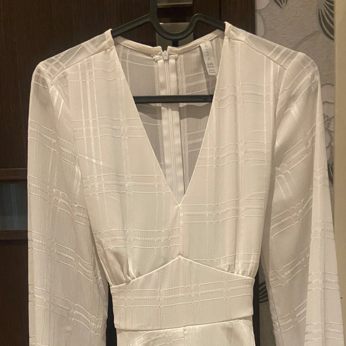 Vit kort sommarklänning🤍☀️ - 90