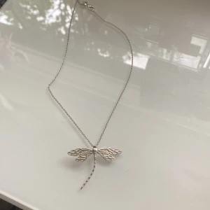 Trollslända halsband  - Säljer detta trollslända halsbandet. Köpte det i polen men kommer tyvärr inte till användning längre. Jättefint skick. Inget rost💕