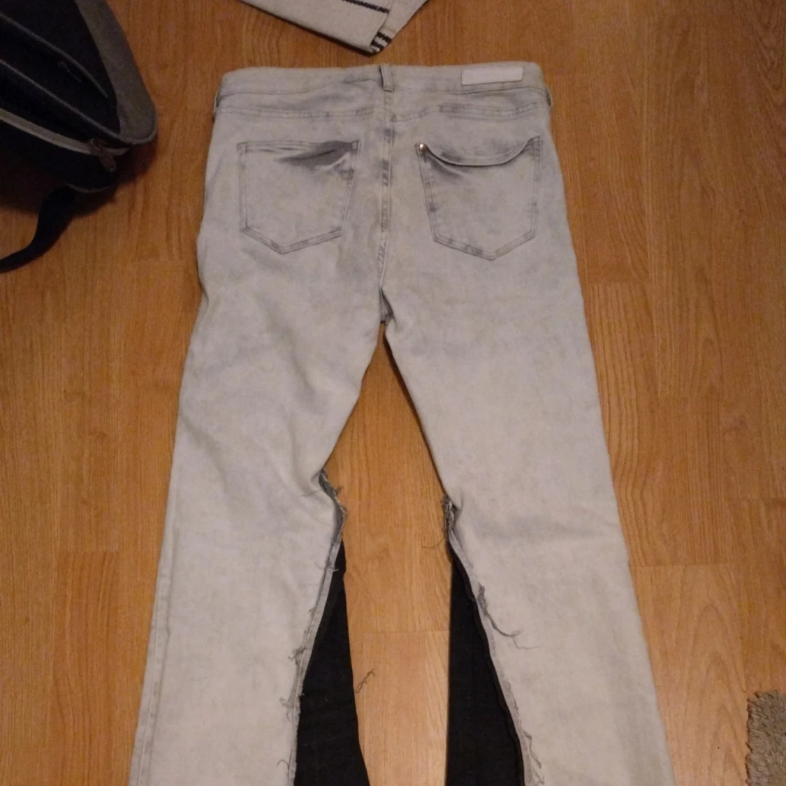 Custom made extreme flare emo jeans - 93