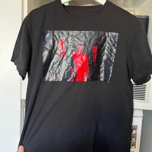 Raf Simons x Twin Peaks tisha - sjuuuuk t-shirt från raf i samarbete med David Lynch himself💯 riktig twinpeaks swäg s/o L.Palmer💀 OBS ! har ingen necktagg - trillat av :( 100% äkta eller alla cash tbx dock. trusted seller på grailed etc etc så kom testa 
