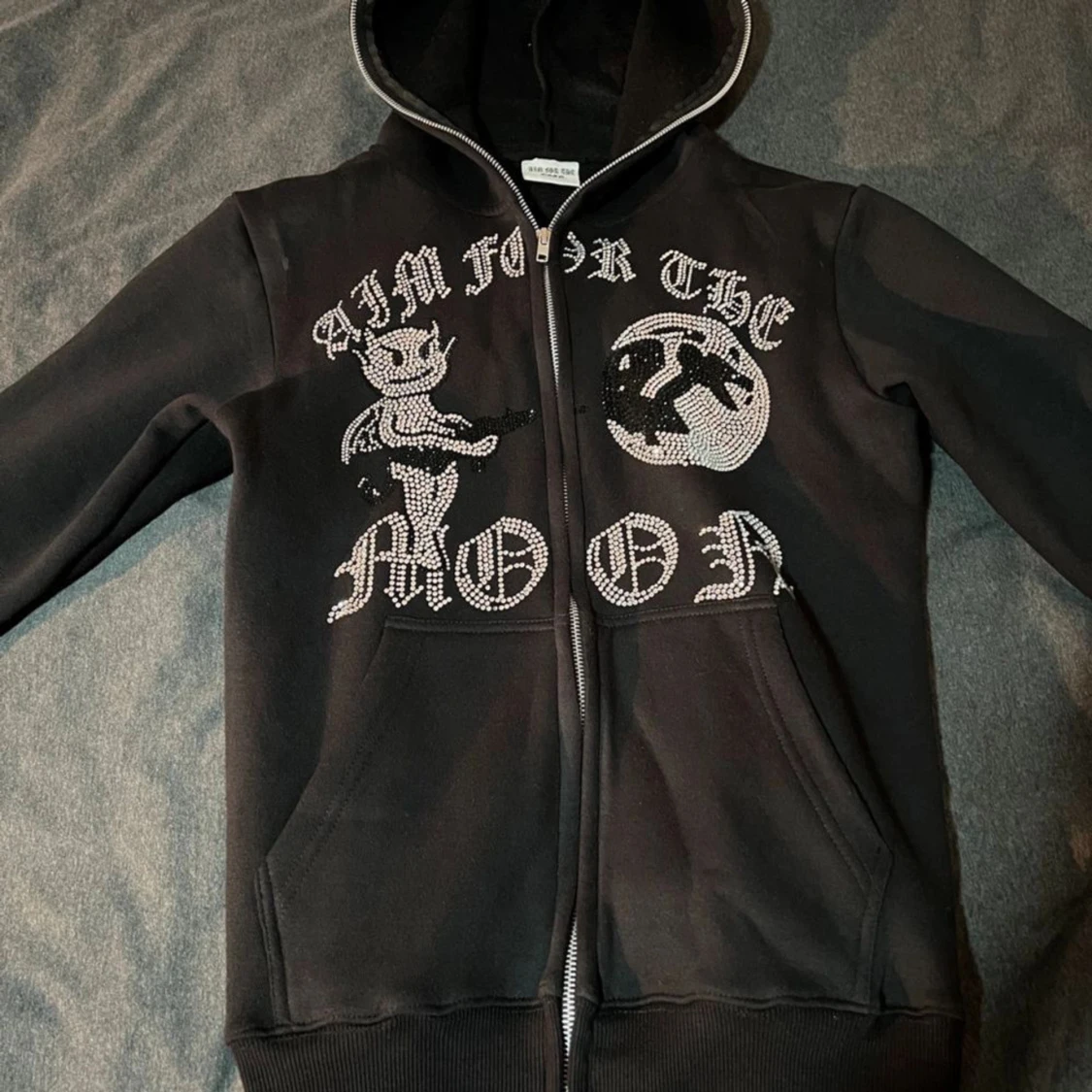 AimForTheMoon full zip hoodie