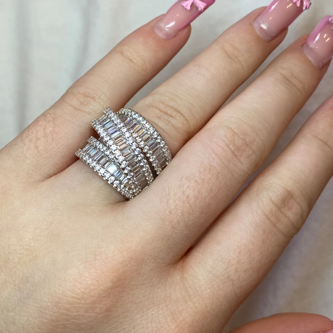 silvrig ring - 90