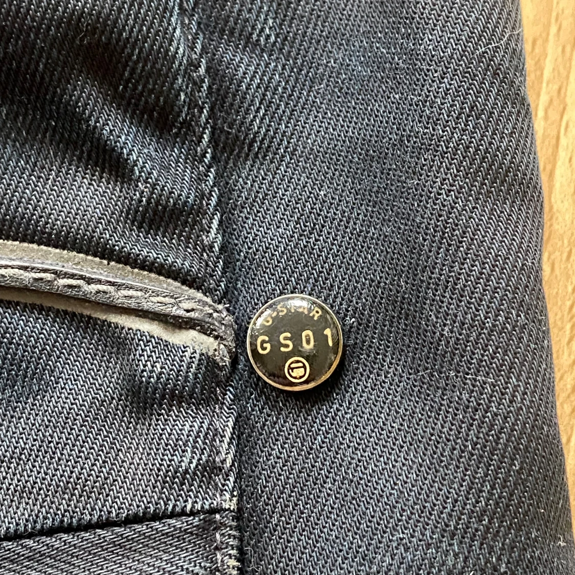 Blåa G-Star jeans   - 92