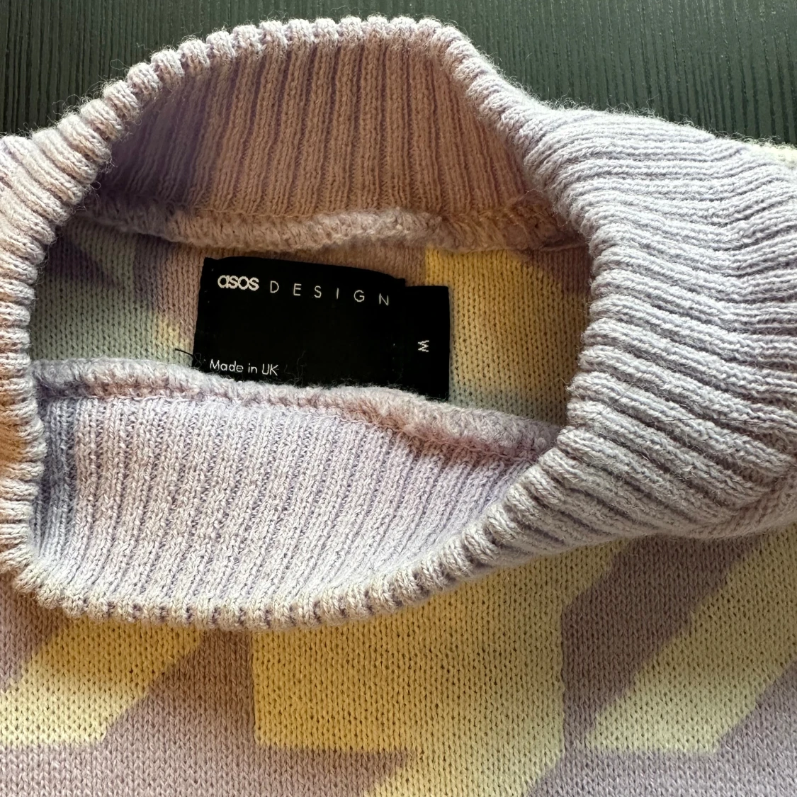 Oversize stickad tröja  - 91