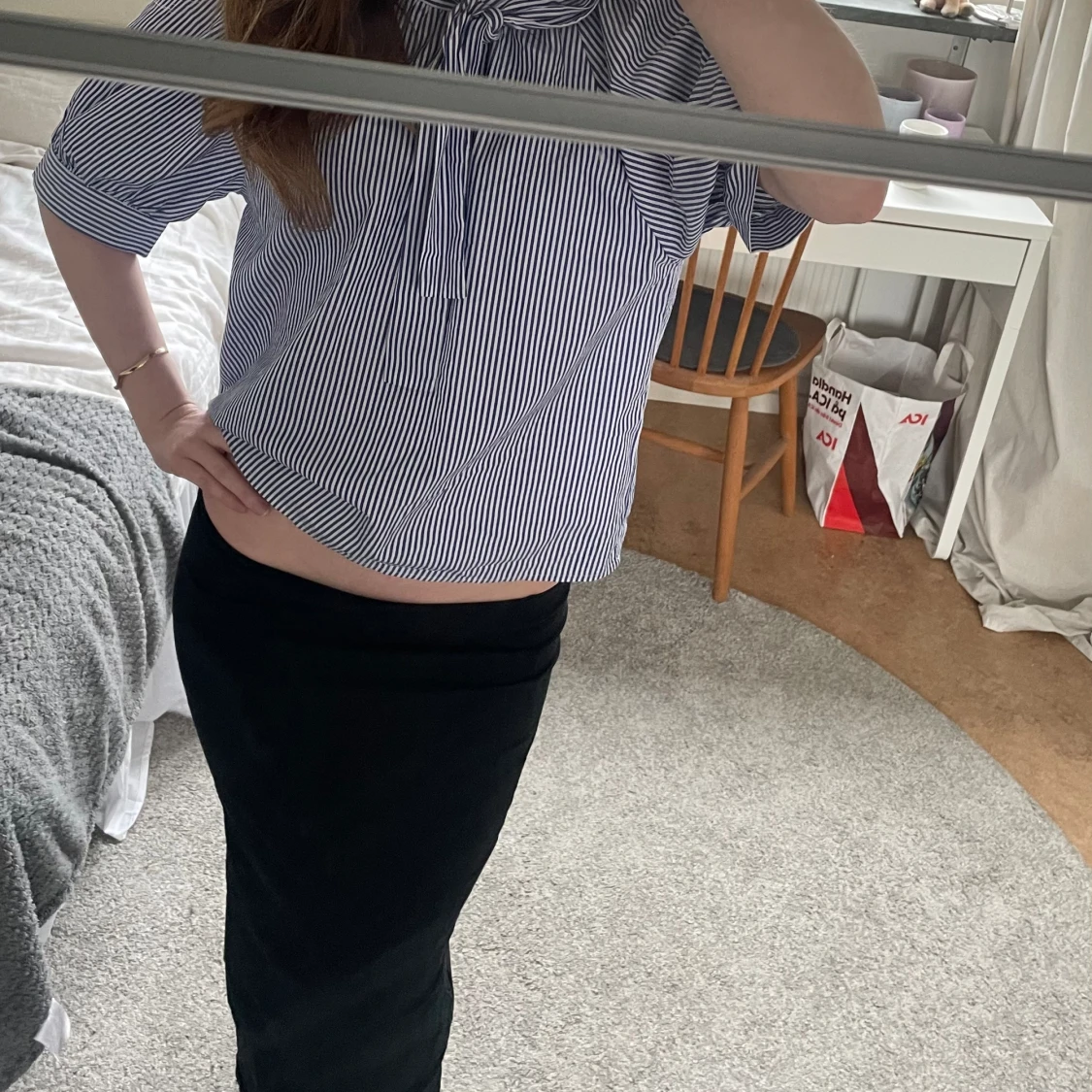 Lågmidjad långkjol - 90