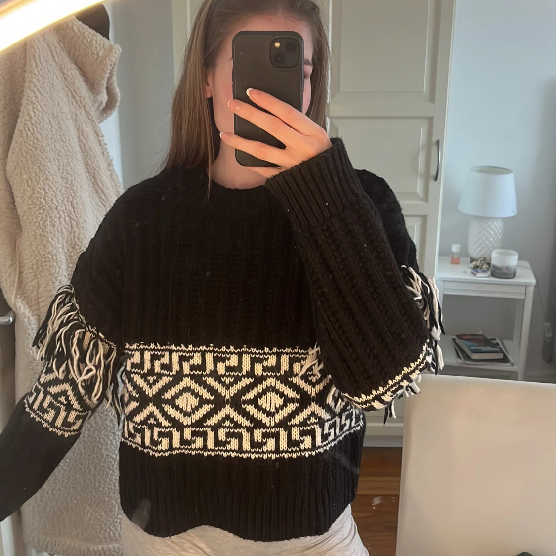 Stickad tröja - 90