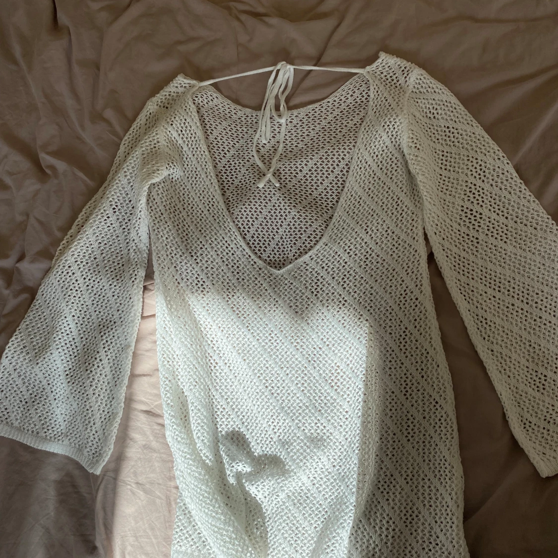 Virkad strandklänning  - 90