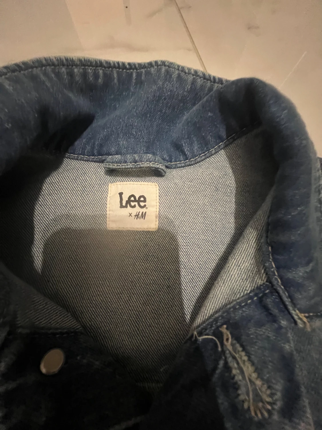 Blå jeansjacka Lee x h&m - 3