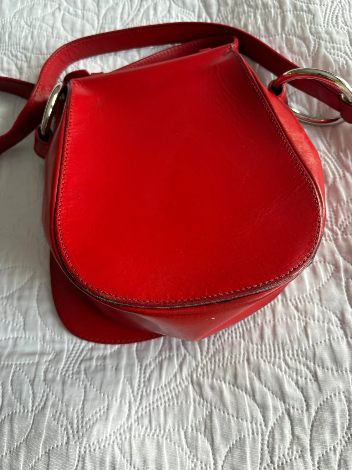 Röd axelväska från ATP Atelier - 4