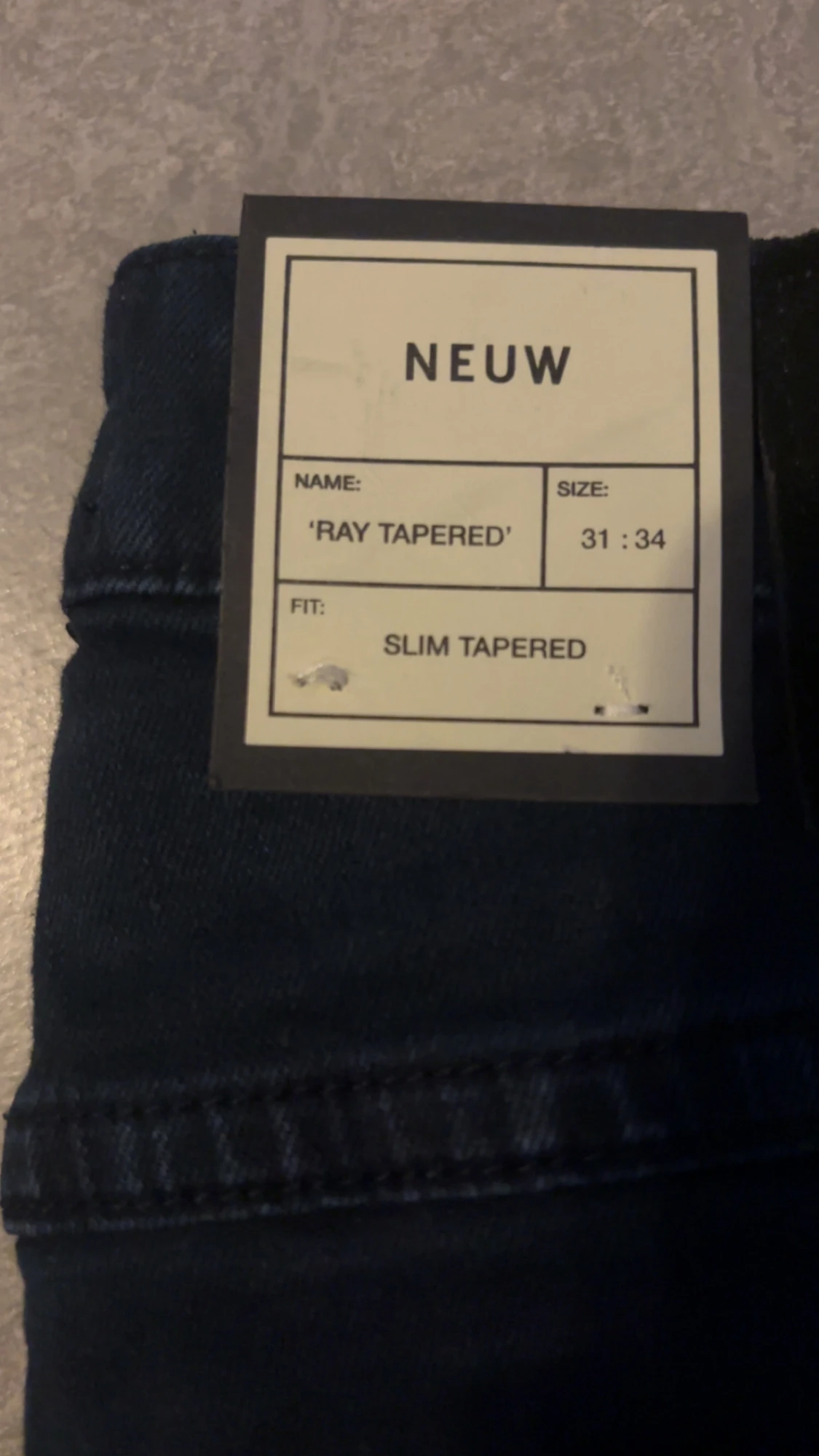 Neuw Ray Tapered jeans mörkblå 31/34 - 2