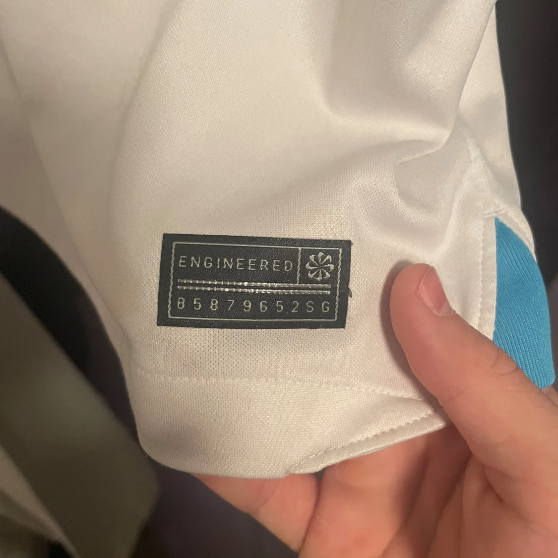 Äkta England Nike fotbollströja S - 2