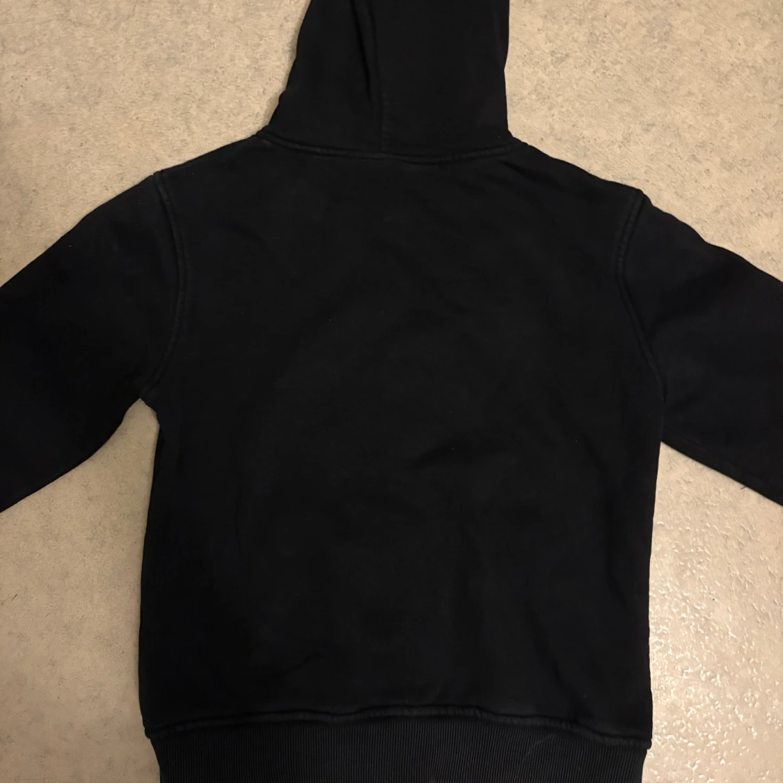 Svart Hollister hoodie med dragkedja - 1