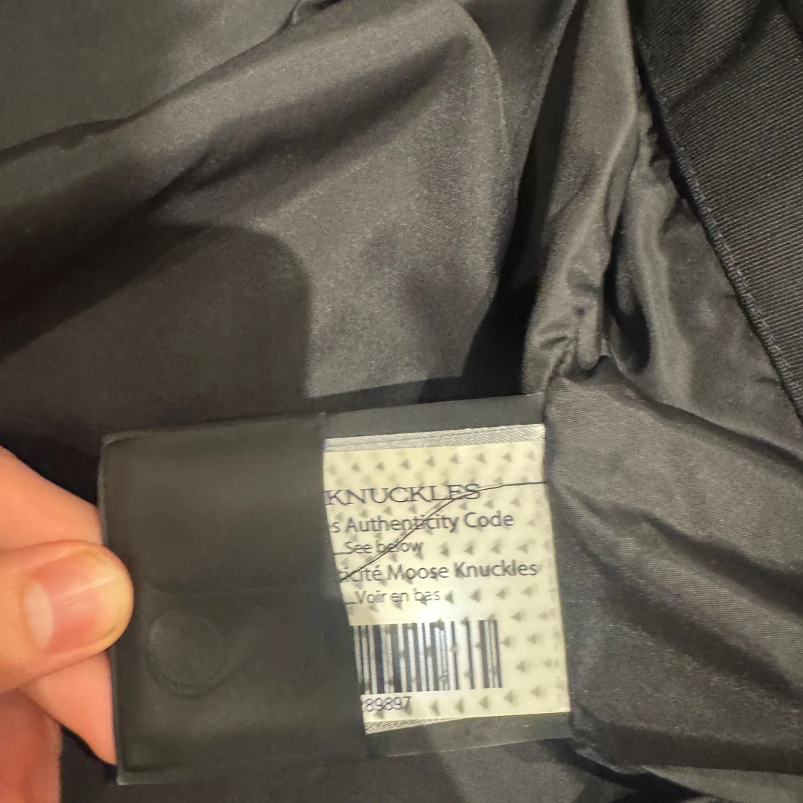 Svart Moose Knuckles dunjacka med päls - 3