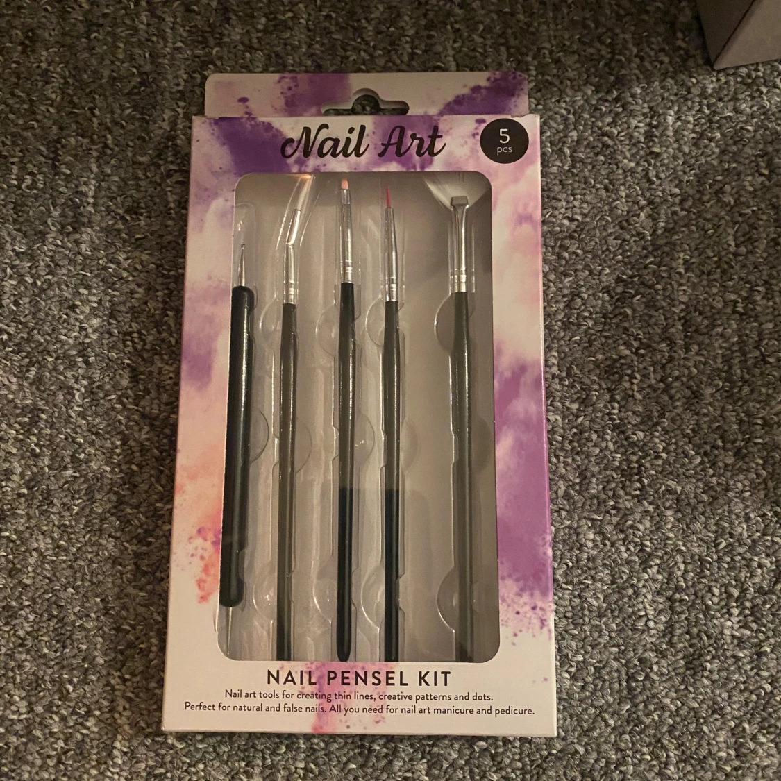 Depend Gel iQ UV LED kit & Nail Art penslar - 1