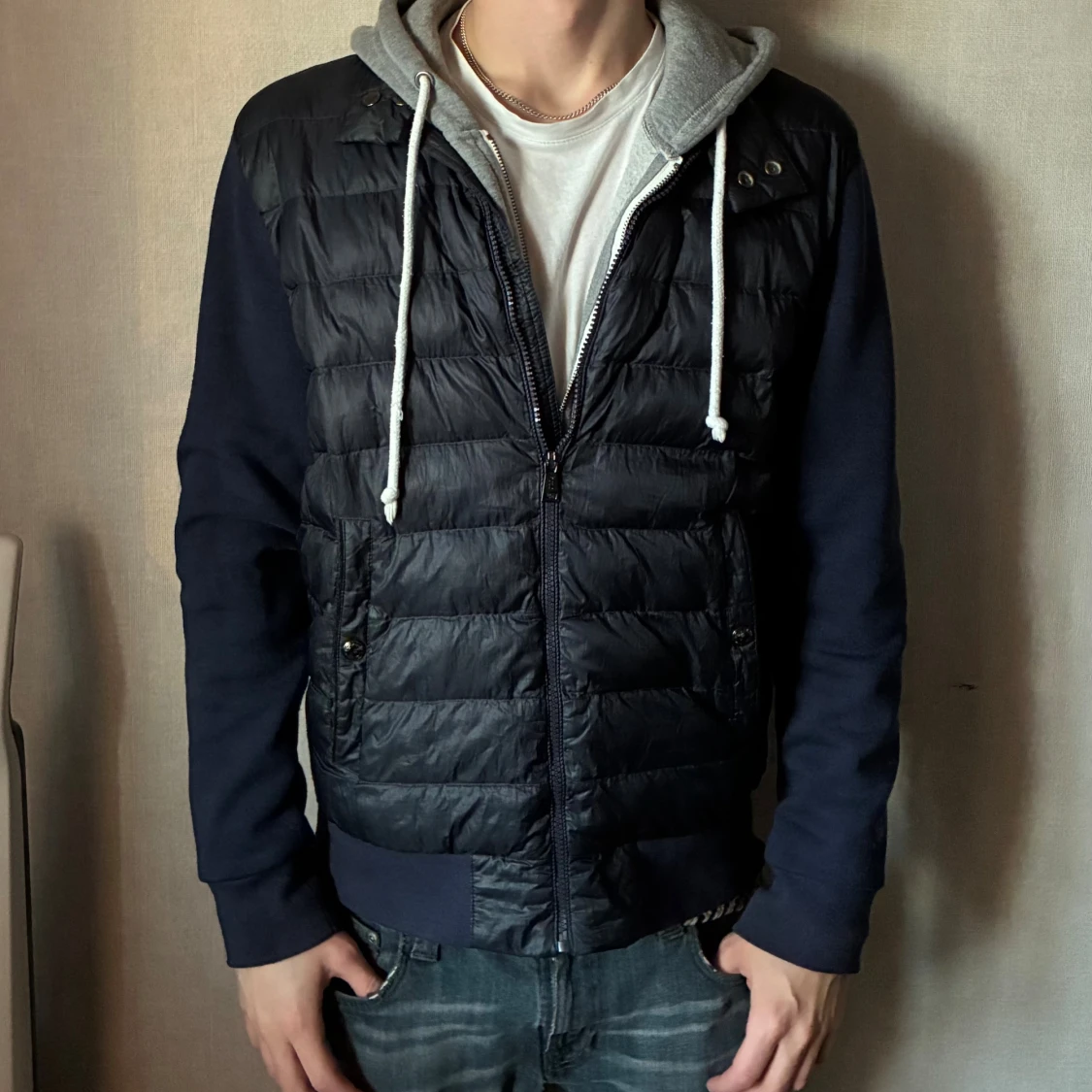 Mörkblå pufferjacka från Polo Ralph Lauren