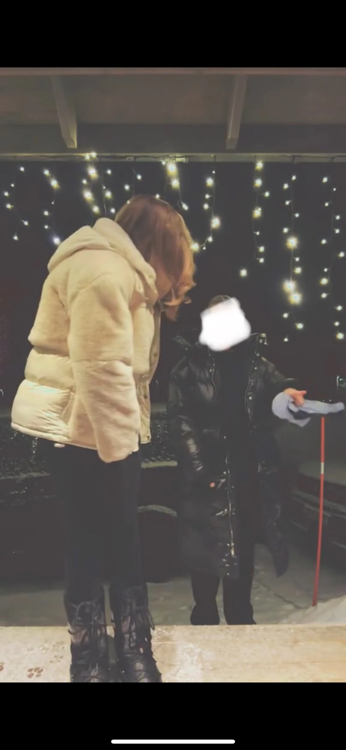 Creamvit päls jacka, Vegancode - 2