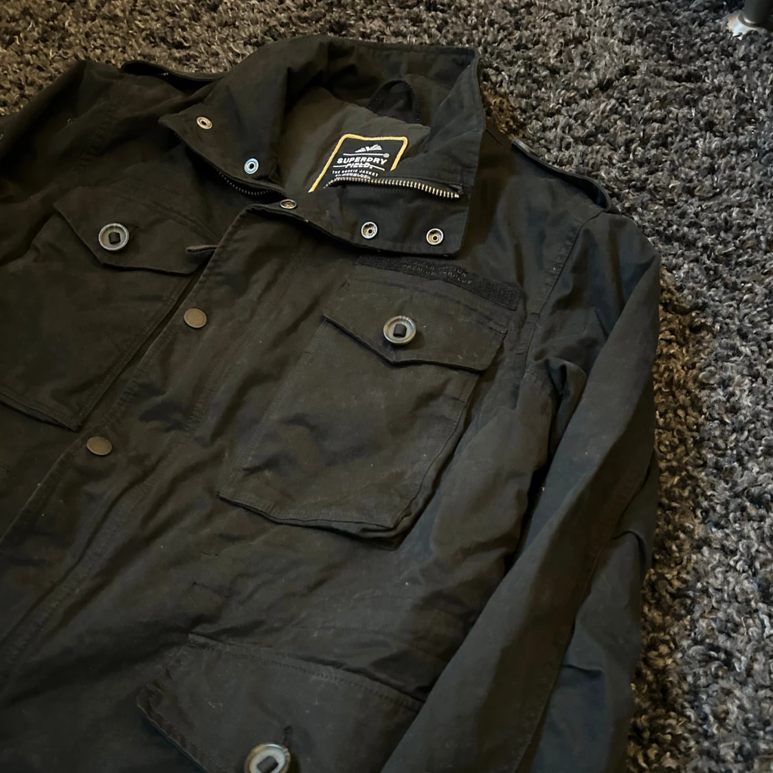 Svart field jacket från Superdry - 2