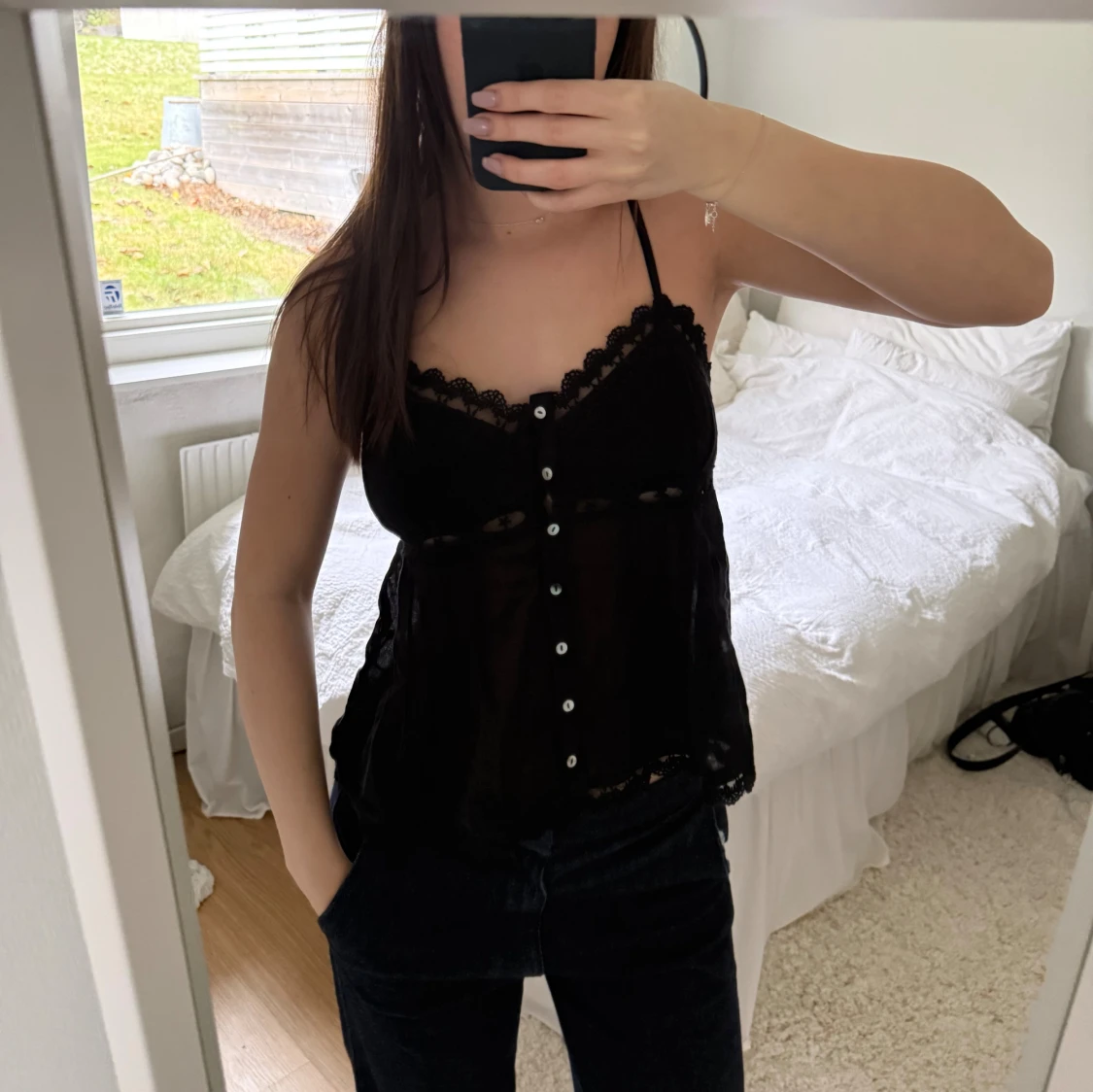 Svart topp från Zara - 1