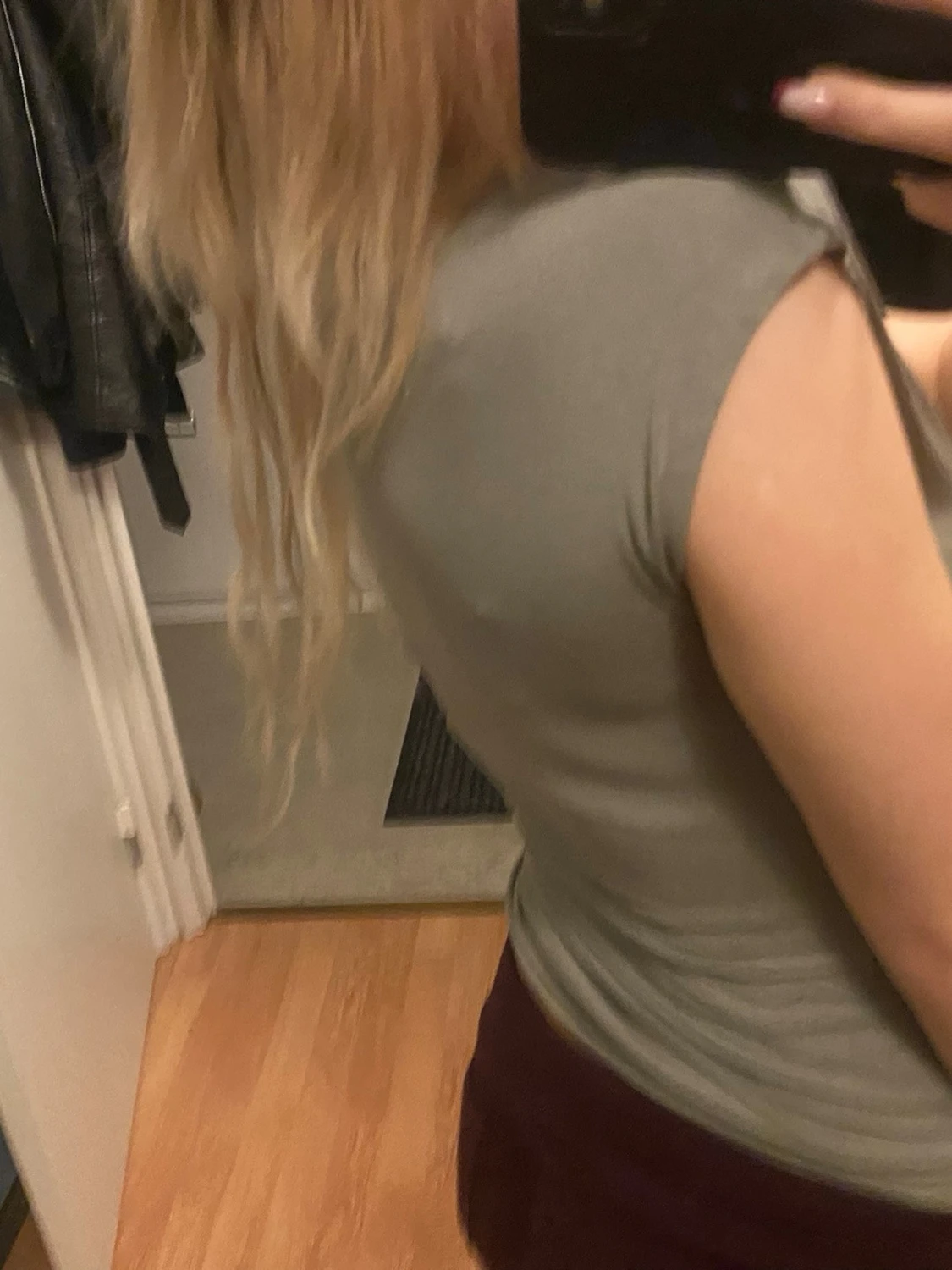 grön tight kortärmad topp - 1