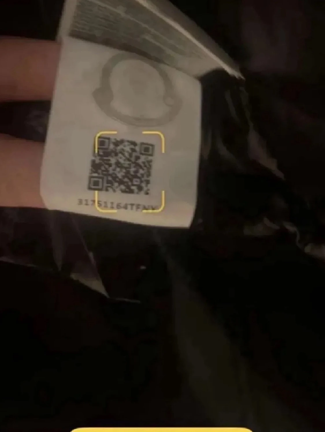 Svart quiltad pufferjacka från Moncler - 2