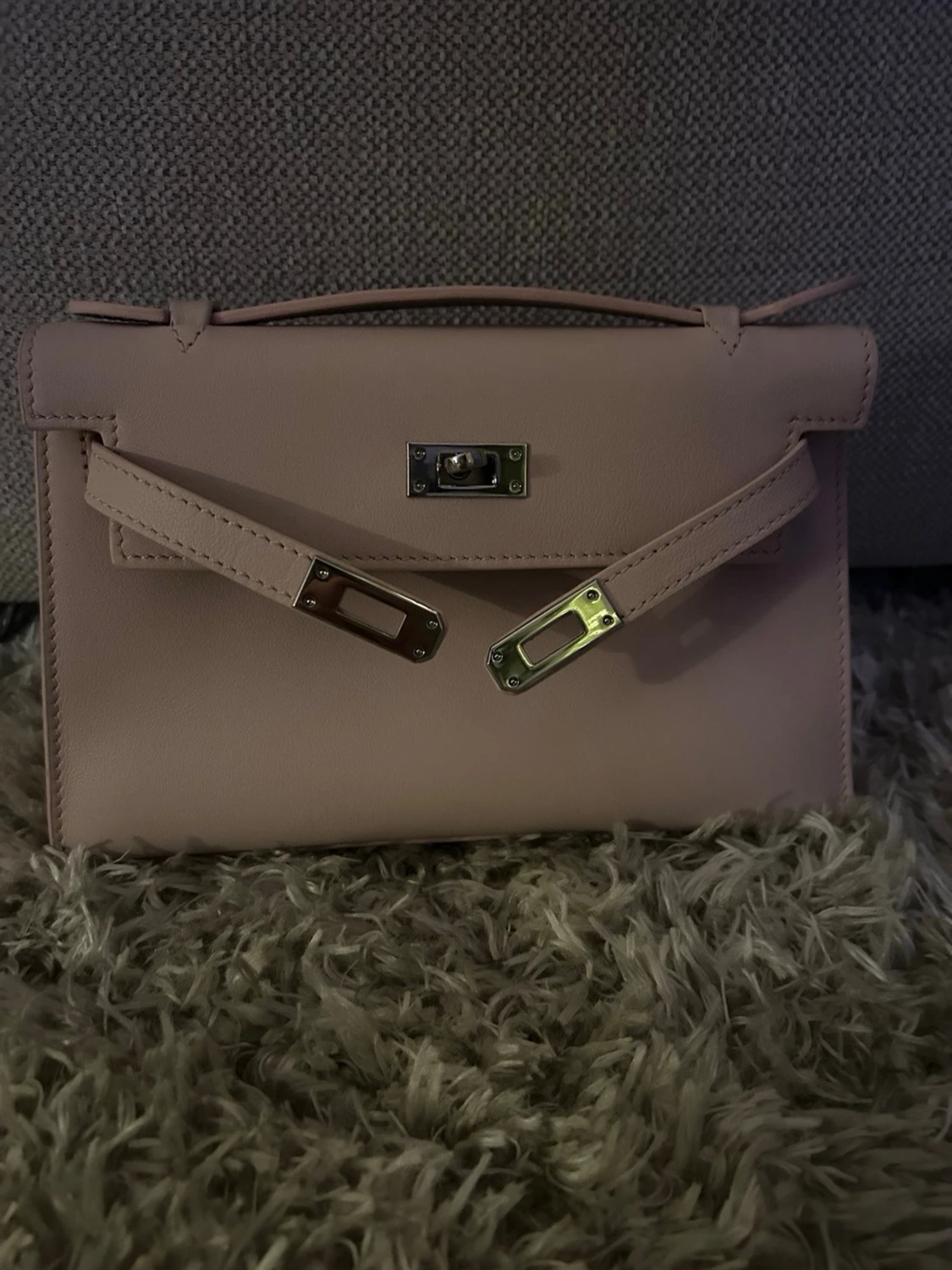 Pochette swift leather  - 2