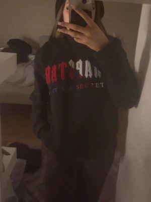 trapstar hoodie - trapstar hoodie svart 