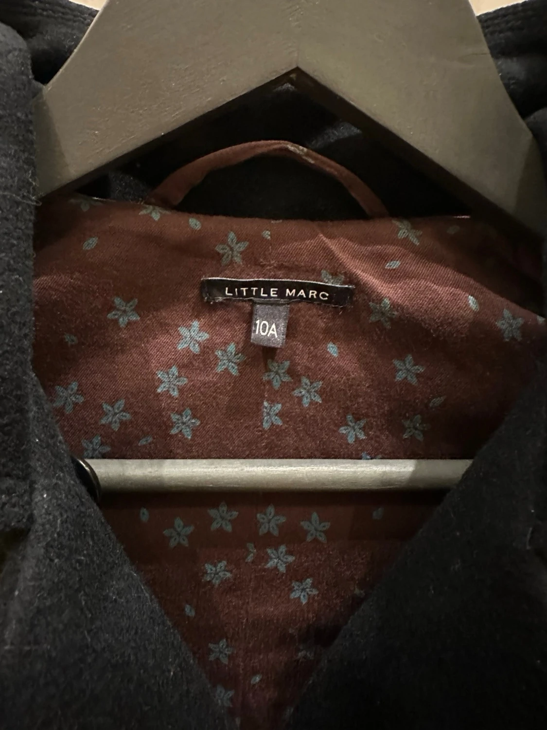 Svart kappa från Little Marc, stl 10A - 3