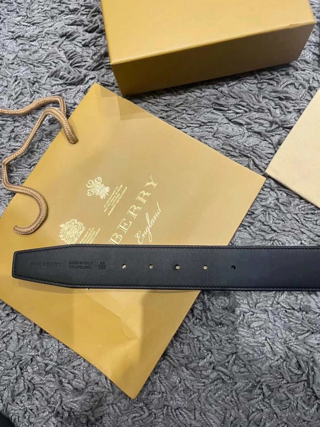 Burberry bälte - 4