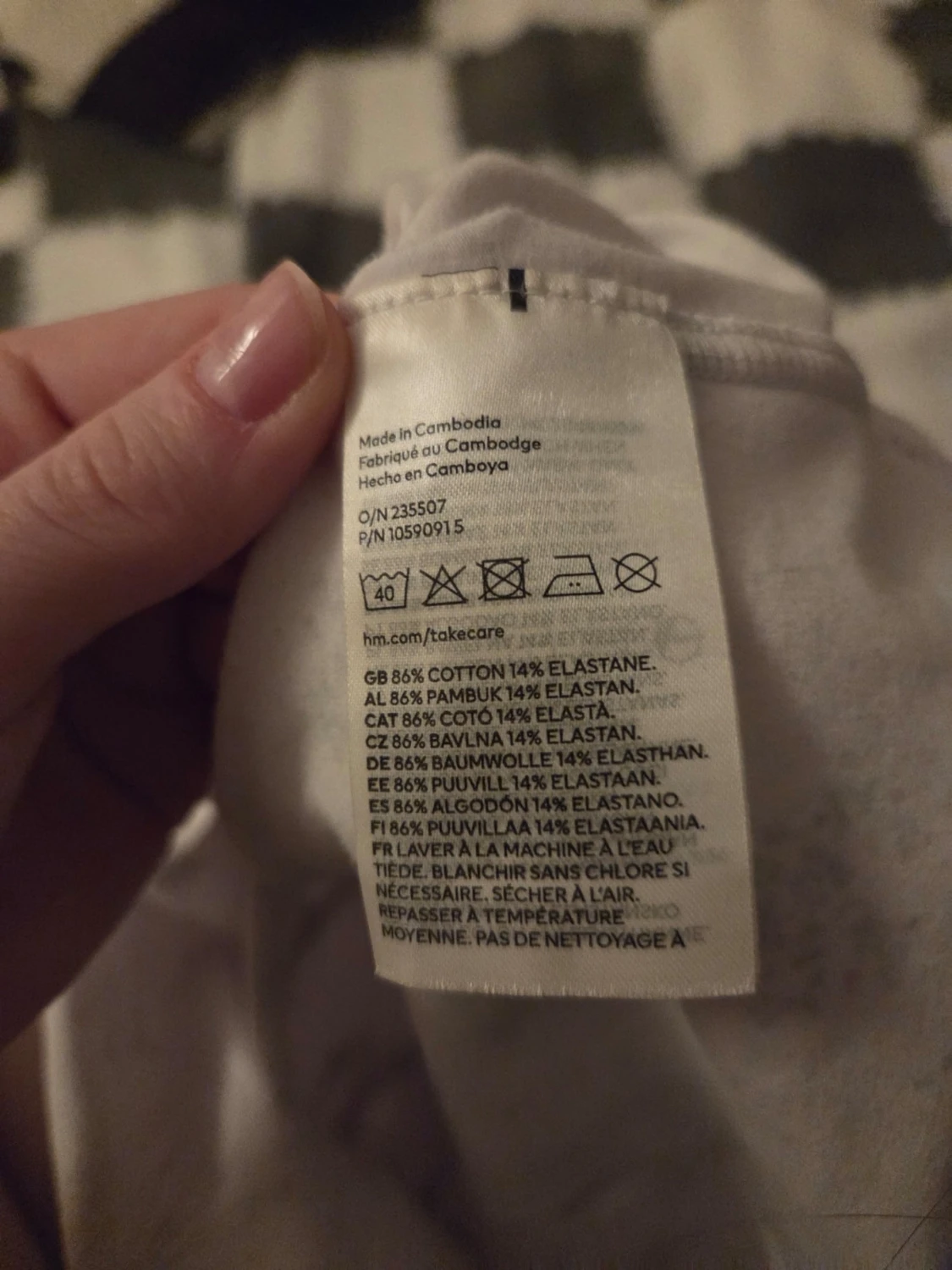 Blommig korsettopp från H&M - 2