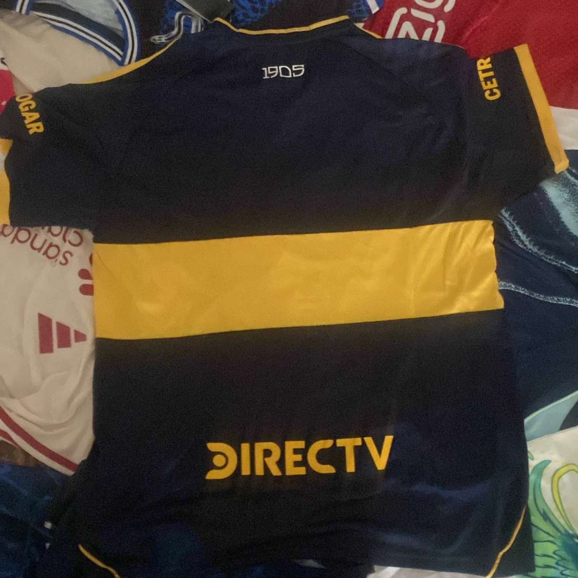 Boca Juniors matchtröja Adidas blå/gul - 1