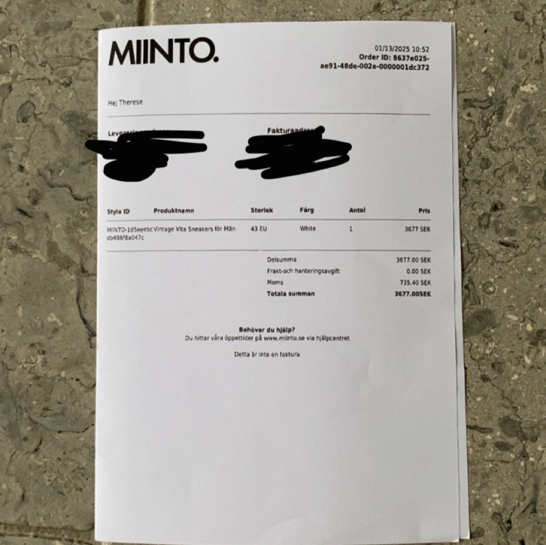 Philippe Model skor  - 4