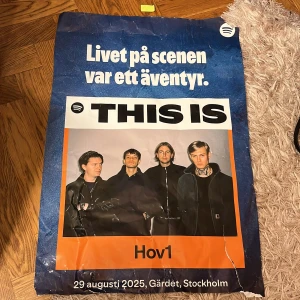 Blå hov1 affisch  - Är lite sönder 