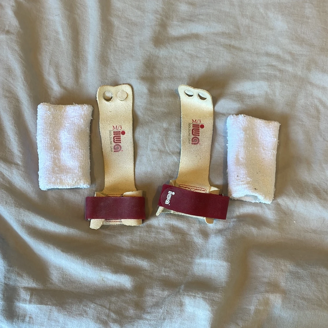 IWA Goldline Grip gymnastikhandskar M/3