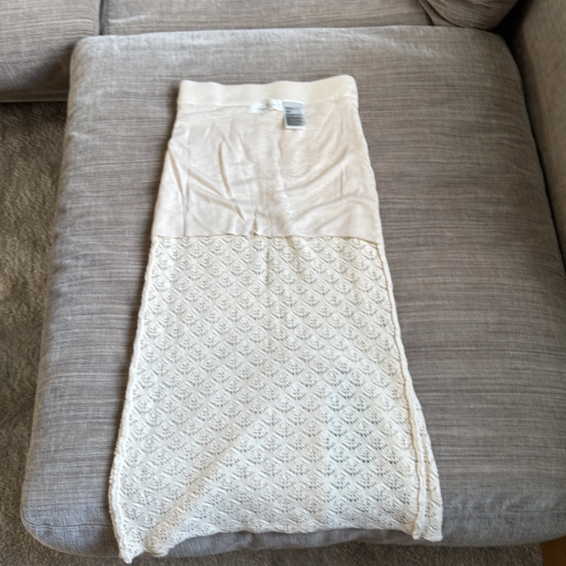 Strandkjol i stickat material  - 3