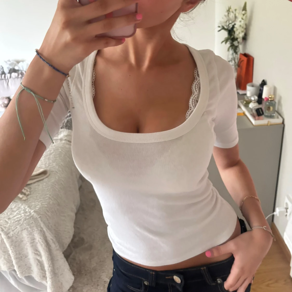 Vit topp❤️❤️ - 1
