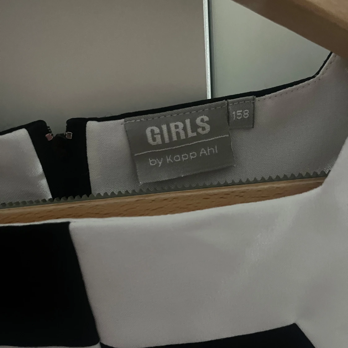 Svartvit rutig klänning KappAhl - 2