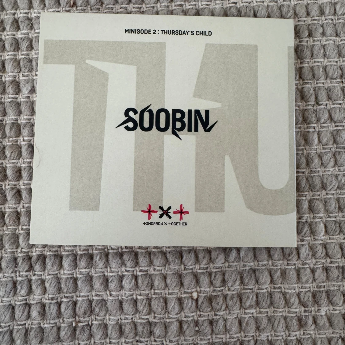 Minisode 2: Thursday's Child Soobin album - 1
