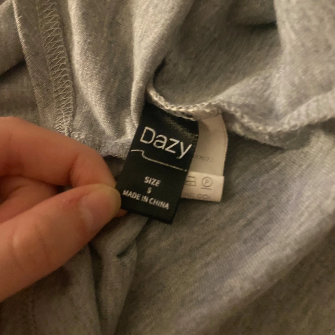 Grå långärmad topp från Dazy - 2