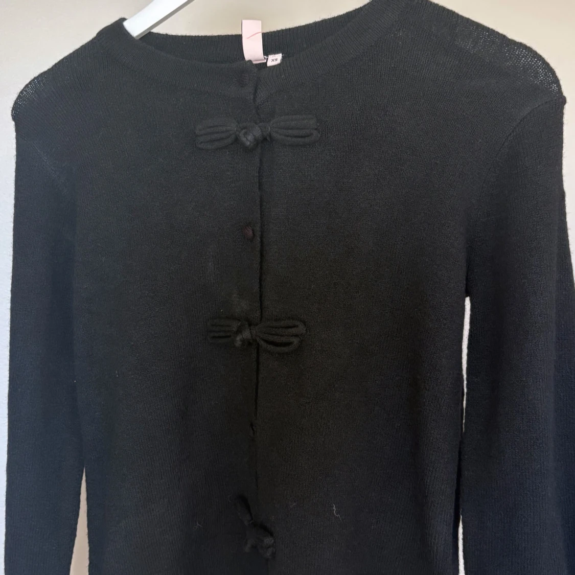 Svart kofta med knyt XS. Oanvänd lappen kvar - 1