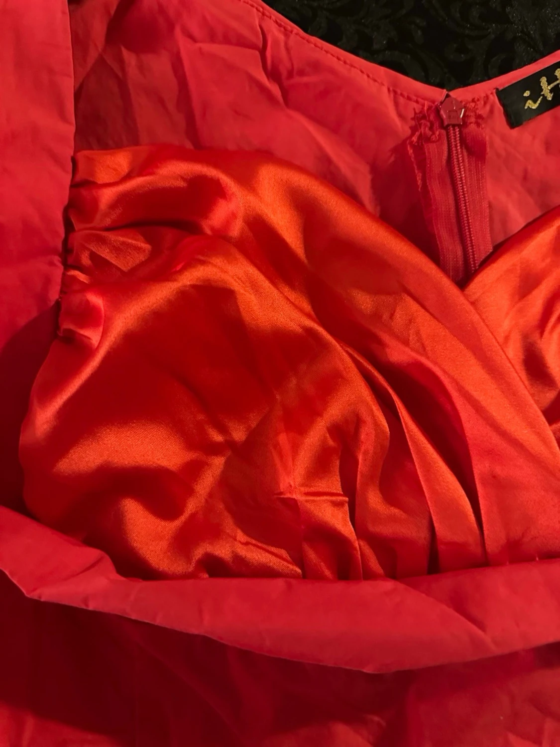 Röd kortklänning från iHot - 4