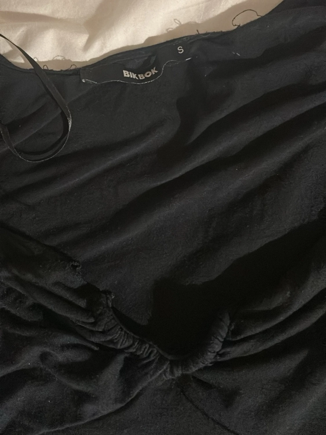 Svart omlottopp från Bik Bok - 2