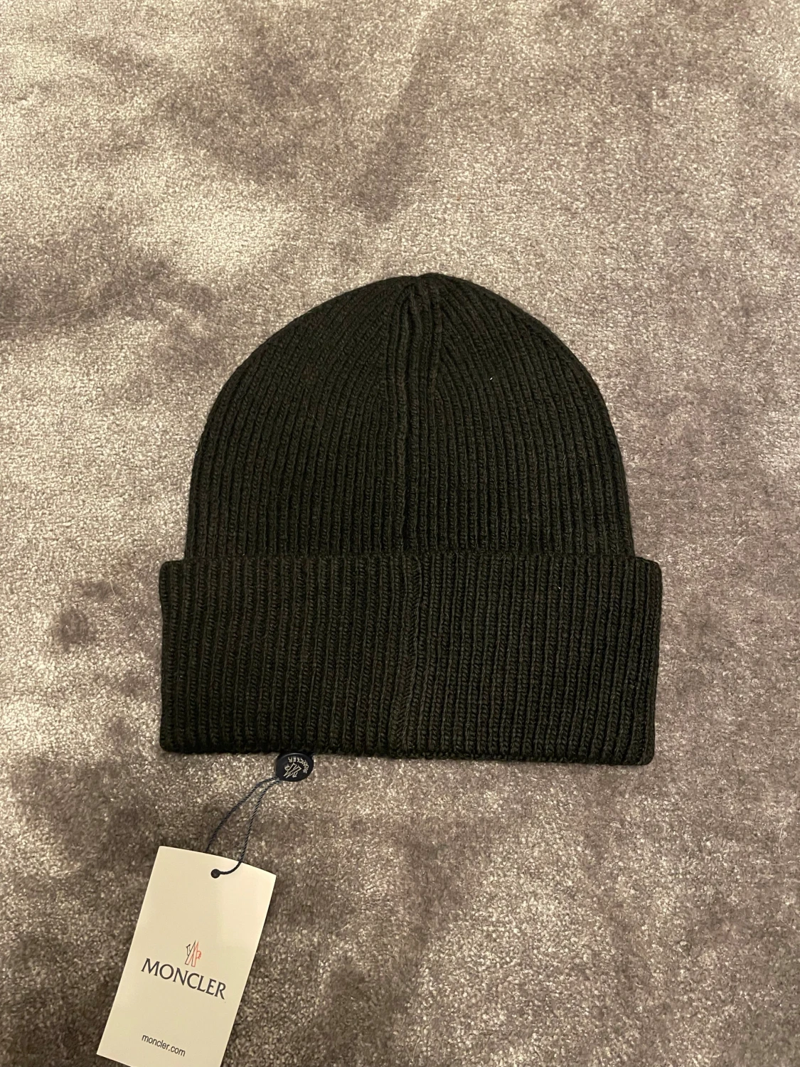 Svart Moncler mössa i ull - 3