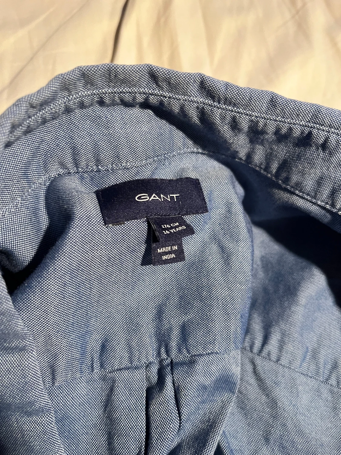 Blå Gant skjorta - 3