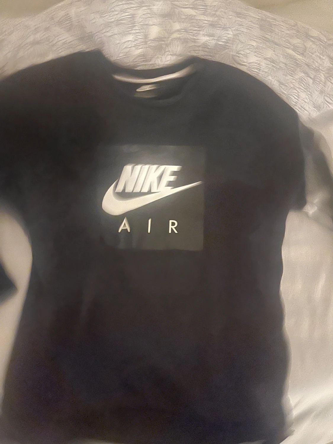 Svart Nike Air sweatshirt - 1