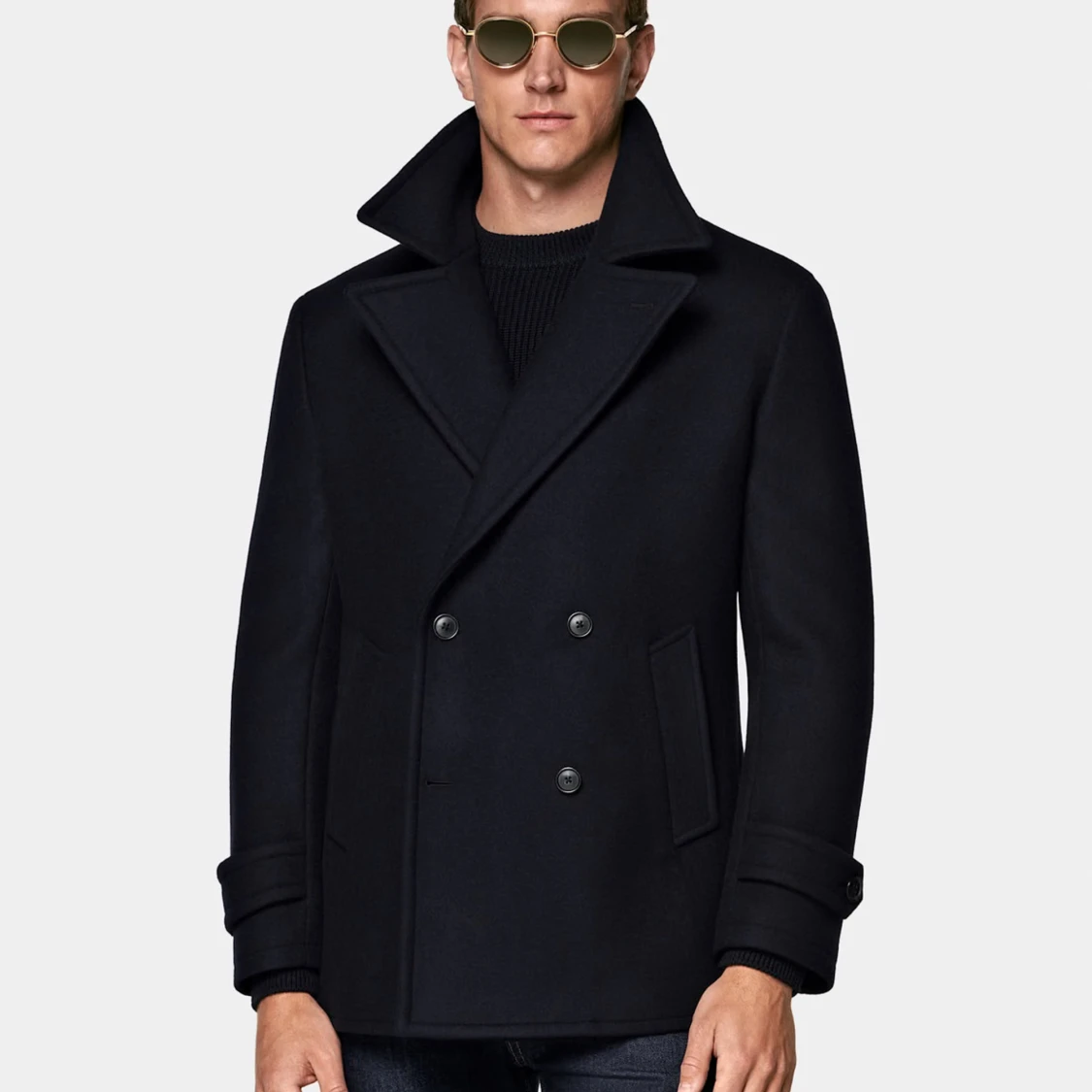  skepparkavaj i ull från Suitsupply - 1