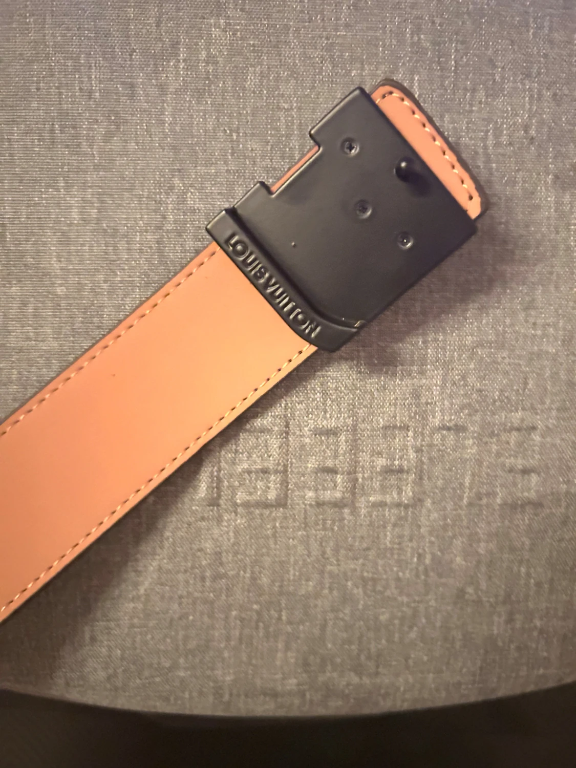 L bälte kaffe brun - 2