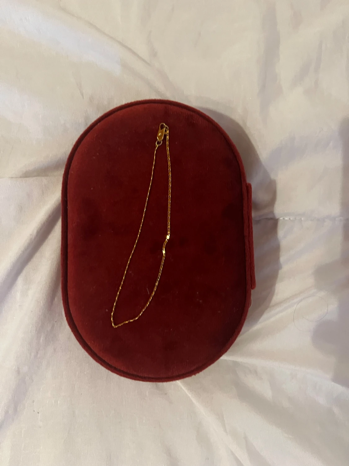 Tunt guldarmband i kedjemodell - 1